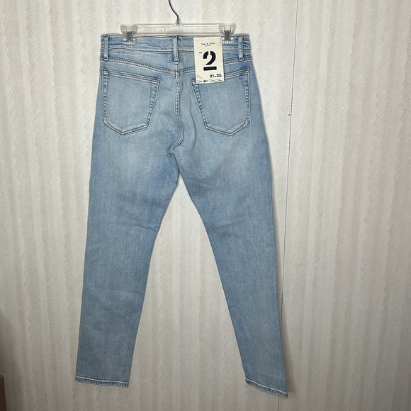 🆕 $195 RAG & BONE fit 3 authentic stretch Jefferson size 31 x 32 NWT - Picture 9 of 9